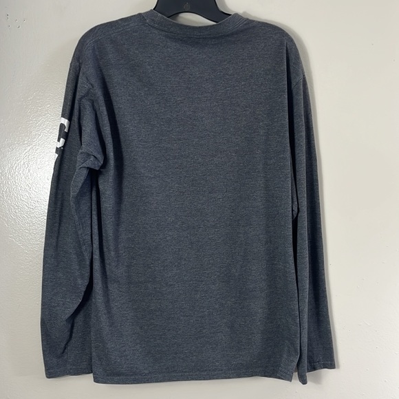 Fanatics Cleveland Indiana tee shirt gray long sleeves men’s size M - Picture 2 of 8